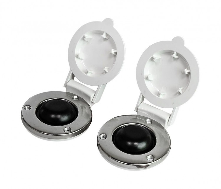 Кнопка управления якорной лебедкой палубная, белая, арт. 63521-WH,          AAA 