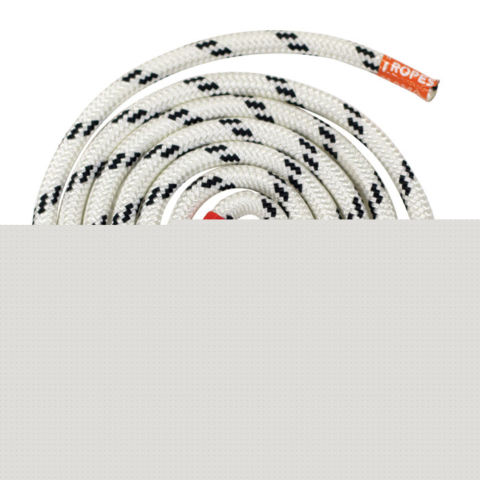 Трос LUPES LS 12мм бело-чёрный_200м, арт. 207012WBK,          Kaya Ropes 