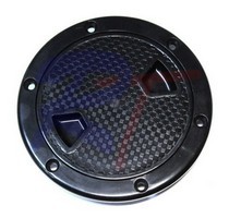 Люк инспекционный 101 мм, черный, арт. RTG-13560-BK,          Rivertec 