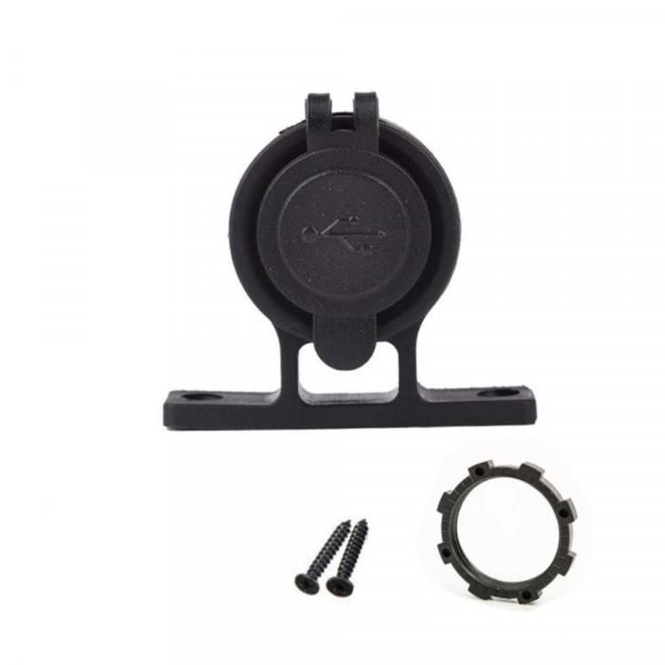 Разъем USB  5В 3.1А для крепления под приборную панель, SK-DS2713-ts, арт. SK-DS2713-ts,          Skipper 