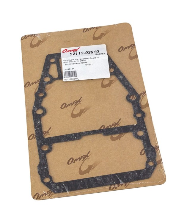 Прокладка под проставку блока  Suzuki DT9.9-15, Omax, арт. 5211393910_OM,          OMAX 