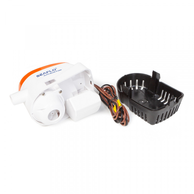 Помпа водооткачивающая автоматическая SeaFlo трюмная, 12V 600 галлон/час, патрубок 19 мм, арт. SFBP1-G600-06-ts,          SeaFlo  Помпа водооткачивающая автоматическая SeaFlo трюмная, 12V 600 галлон/час, патрубок 19 мм, арт. SFBP1-G600-06-ts,          SeaFlo