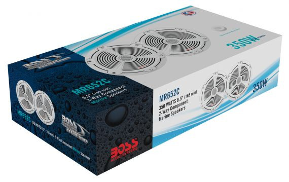 Динамик Boss Audio 350W 6.5'' 2-полос. встр. круг бел. 2шт, MR652C-al , арт. MR652C-al,          Boss Audio  Динамик Boss Audio 350W 6.5'' 2-полос. встр. круг бел. 2шт, MR652C-al , арт. MR652C-al,          Boss Audio