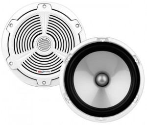 Динамик Boss Audio 350W 6.5'' 2-полос. встр. круг бел. 2шт, MR652C-al 