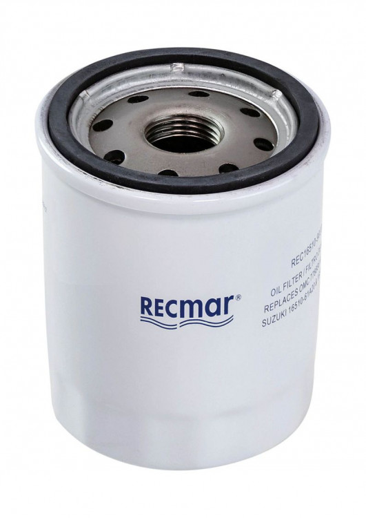 Фильтр масляный Suzuki DF70A-140A , арт. 1651061A31_RM,          Recmar 