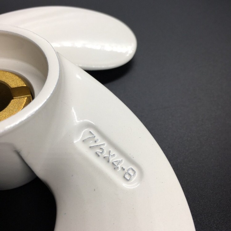 Гребной винт Yamaha 2-2,5 (3x7-1/2x4), арт. 624-45943-01-K,          YHS 