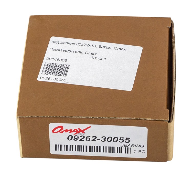 Подшипник 30х72х19, Suzuki, арт. 0926230055_OM,          OMAX 