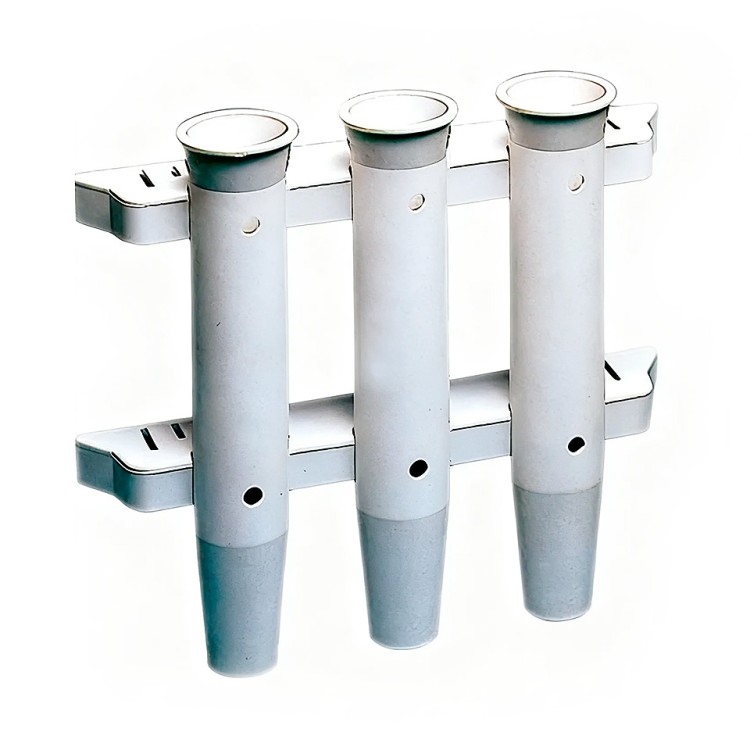 Держатель удилища из белого нейлона на 3 гнезда, арт. 10015075,          Osculati 