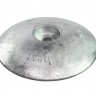 Анод цинковый для транцевых плит, D125 мм 