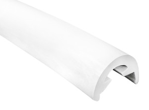 Вставка привального бруса, 40 мм, белая