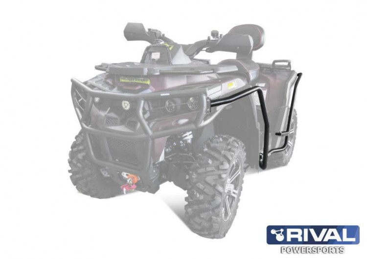 Защита боковая RM 800 + комплект крепежа, арт. 444.7737.1-riv,          Rival 