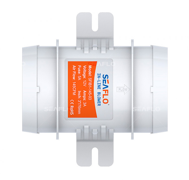 Вентилятор, 4,1 куб. м/мин, 12 В, арт. 10269265,          SeaFlo 