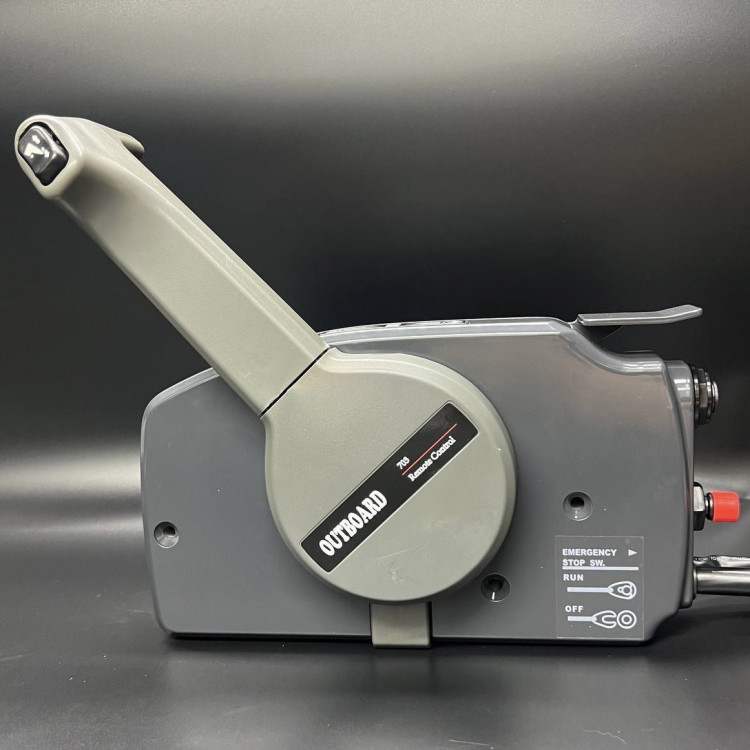 Дистанционное управление Yamaha 703 New (С кнопкой гидроподъема) (Толкающая) (10Pin) (PWB), арт. 703-48207-22-K,          POWEROB 