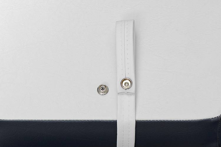 Сиденье Premium folding белое с синим и темно-серым, арт. 10251892,  