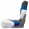 Сиденье Premium folding белое с синим и темно-серым, арт. 10251892, Сиденье Premium folding белое с синим и темно-серым, арт. 10251892,