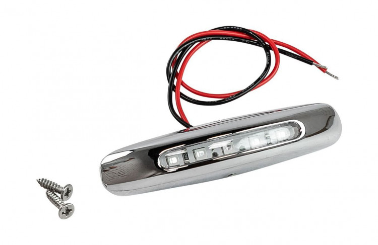 Светильник каютный светодиодный, синий, арт. 00181-BU,          AAA 