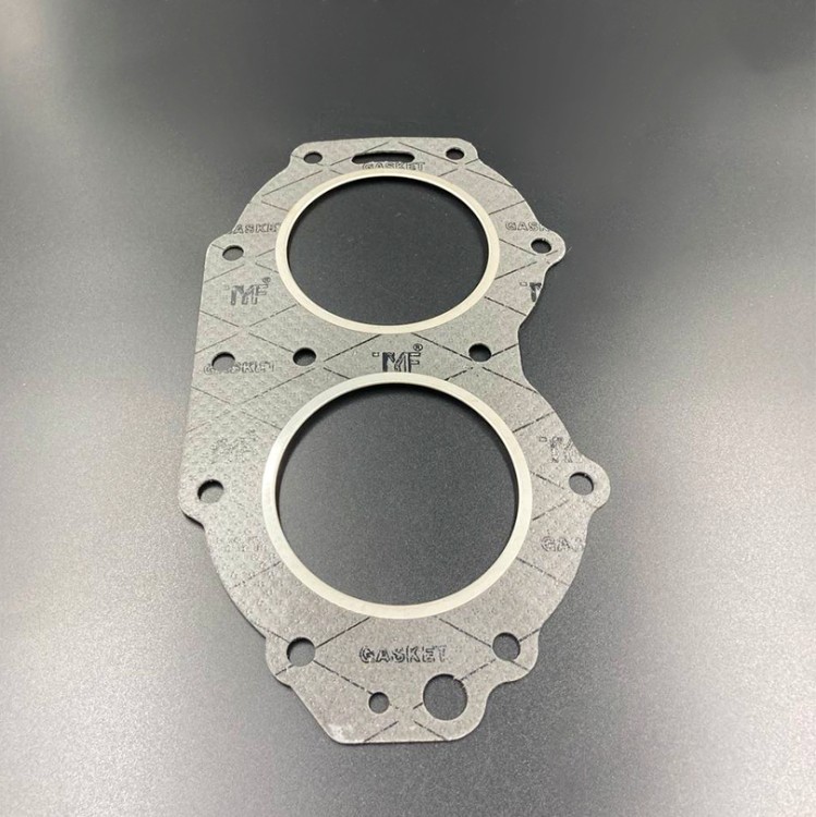 Прокладка под головку Yamaha 40X (WUHU), арт. 66T-11181-00-K,          WUHU 