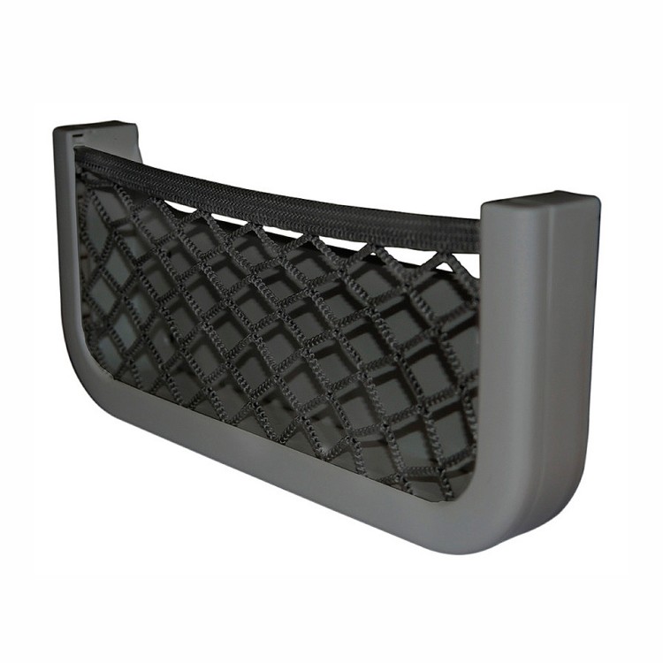 Накладной карман с сеткой 250x115x30 мм, черный, арт. 10270767,          Osculati 