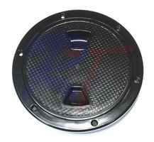 Люк инспекционный 153 мм, черный, арт. RTG-13561-BK,          Rivertec 