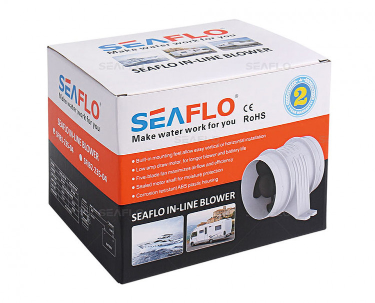 Вентилятор, 4,1 куб. м/мин, 24 В, арт. 10269266,          SeaFlo 