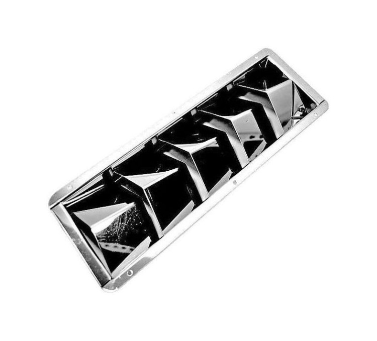 Решетка воздухозаборника 325х110х27 мм, Marine Rocket, арт. S.M1441-325x110x27_MR,          MARINE ROCKET  Решетка воздухозаборника 325х110х27 мм, Marine Rocket, арт. S.M1441-325x110x27_MR,          MARINE ROCKET