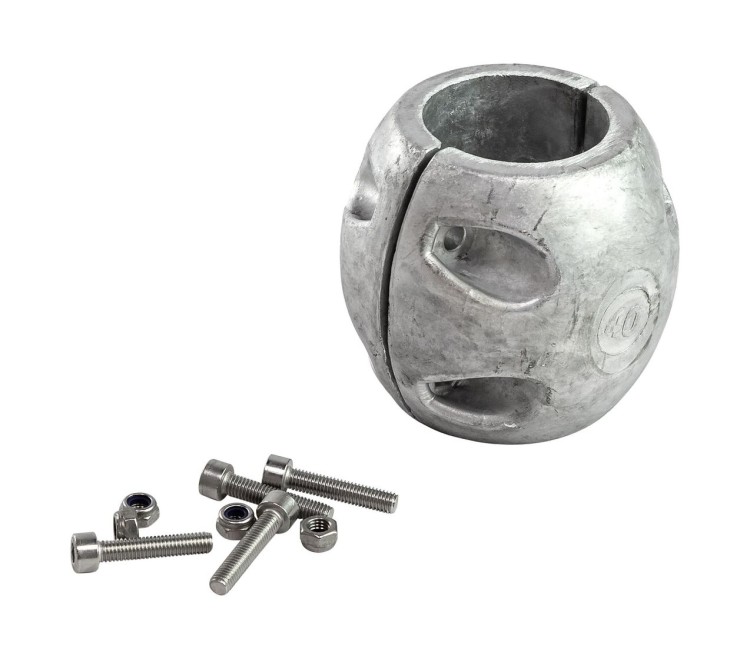 Анод алюминиевый для валолинии, D40 мм, арт. SHX40A,          Bestanode 