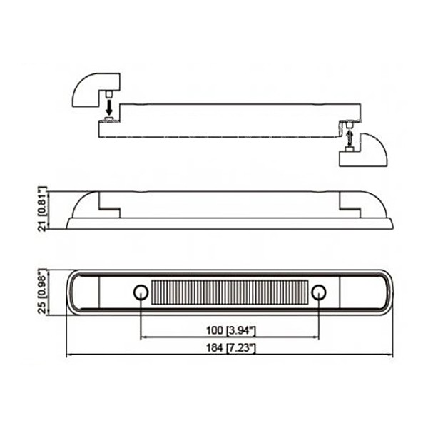 Светильник светодиодный, 12 В, 60 мА, 9 светодиодов, арт. 10270579,  