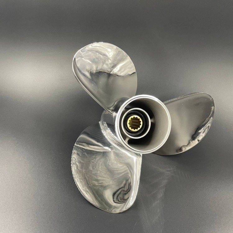 Гребной винт Yamaha 40-55, F30-60 Stella (3x11 3/8x14) (Сталь) (Polastorm), арт. 3829-3114-14,          POLASTORM 