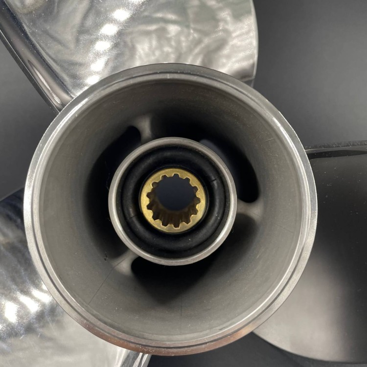Гребной винт Yamaha 40-55, F30-60 Stella (3x11 3/8x14) (Сталь) (Polastorm), арт. 3829-3114-14,          POLASTORM 