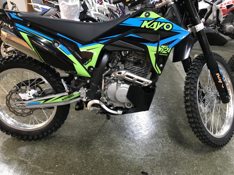 KAYO T2 250 ENDURO KAYO  / T4 250 ENDURO (ZS172FMM) защита картера и прогрессии, арт. 604.03,          KTZ 
