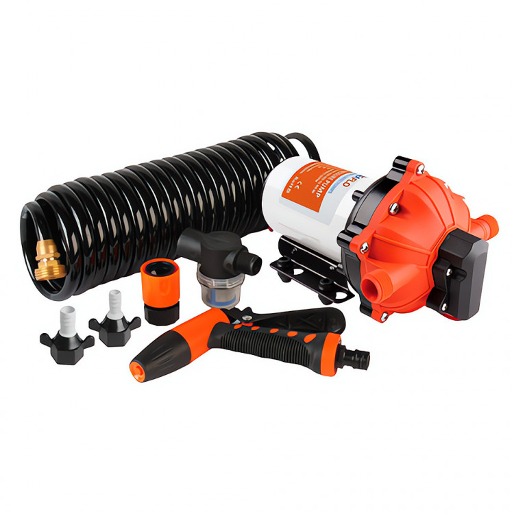 Комплект для мытья палубы, 18,9 л/мин, 12 В, арт. 10256507,          SeaFlo 