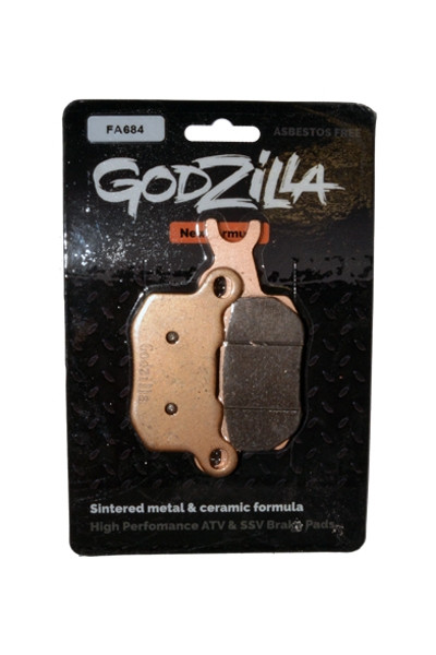Усиленные колодки GODZILLA (Металлокерамика) FA684, арт. FA684,          Godzilla 