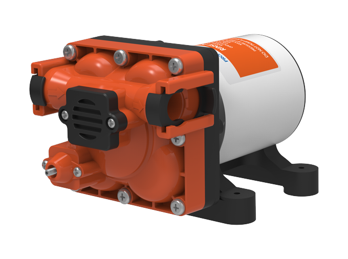 Унитаз электрический (Compact) с помпой, 12в SeaFlo, арт. SFMTE104,          SeaFlo 