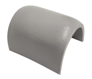 Промежуточная (стыковая) накладка для привальных брусьев 30/40 мм, серая