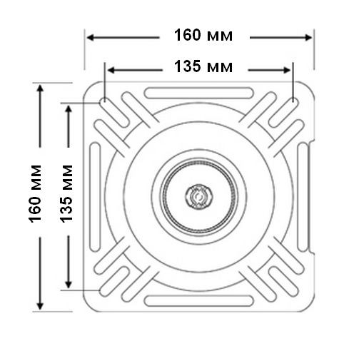 Стойка под сиденье 330 мм, арт. C12574,          Easterner  Стойка под сиденье 330 мм, арт. C12574,          Easterner