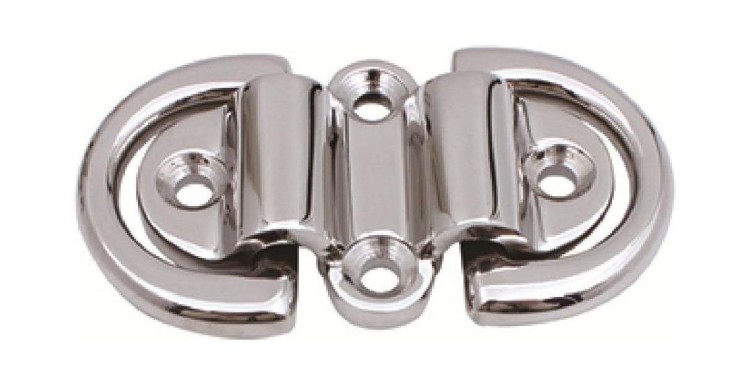 Обушок откидной с двойными полукольцами 6 мм, Marine Rocket, арт. BD07046_MR,          Marine Rocket 