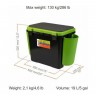 Ящик зимний FishBox односекционный (19л) зеленый Helios 