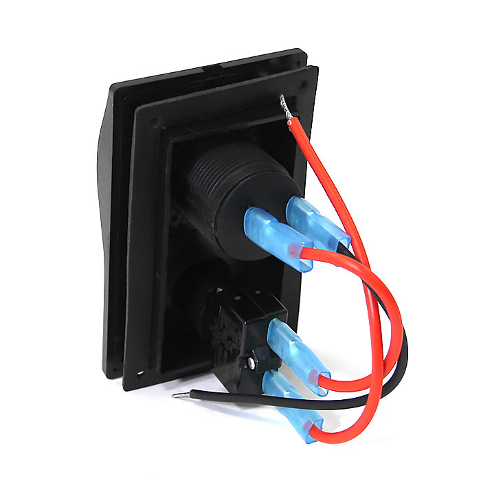 Панель розетки питания с автоматическим выключателем NEKEKE, арт. DCS1,          NEKEKE 