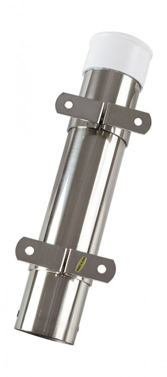 Подставка под удочку нержавеющая д. 41 мм длина 263 мм, крепление к борту, арт. 11232,          Youthful  Подставка под удочку нержавеющая д. 41 мм длина 263 мм, крепление к борту, арт. 11232,          Youthful