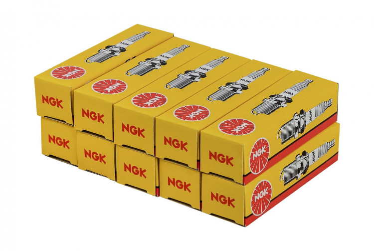 Свеча зажигания NGK BR8HS-10 (упаковка 10 шт)  Marine Rocket, арт. MR01030310BAG10,          Marine Rocket 