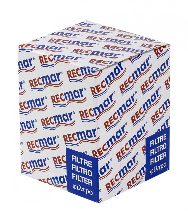 Фильтр маслянный Suzuki DF200, 225, 250, 300, 350 , арт. 1651093J00_RM,          Recmar 