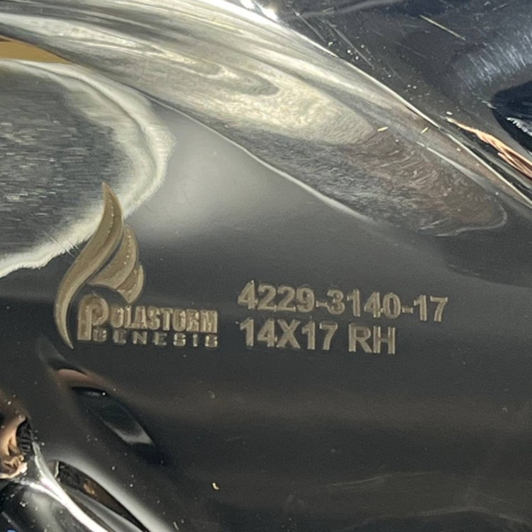 Гребной винт Suzuki DF90-140, DF70A-140A, DF100B Sema (3x14x17) (Сталь) (Polastorm), арт. 4229-3140-17,          POLASTORM 