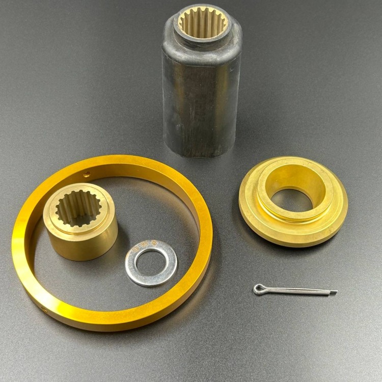 Втулка гребного винта Yamaha F300-F350 V8 17 шлицов (RBX127) (аналог Michigan;SOLAS) (Polaflex), арт. PS-F41,          POLASTORM 