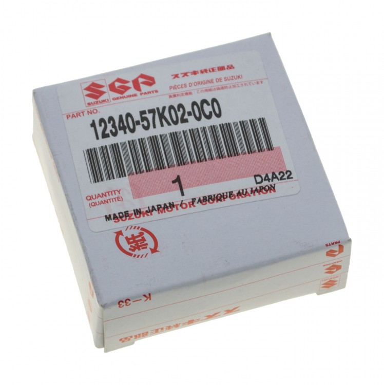 Вкладыш коренной Suzuki DF70A/80A/90A, (STD) зеленый, арт. 1234057K020C0,          SUZUKI 