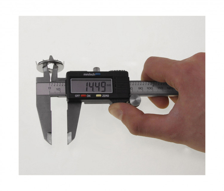 Люверс под поворотную застежку DOT, никелир. латунь, арт. 91BS784031A,          DOT  Люверс под поворотную застежку DOT, никелир. латунь, арт. 91BS784031A,          DOT