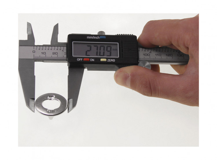 Люверс под поворотную застежку DOT, никелир. латунь, арт. 91BS784031A,          DOT  Люверс под поворотную застежку DOT, никелир. латунь, арт. 91BS784031A,          DOT