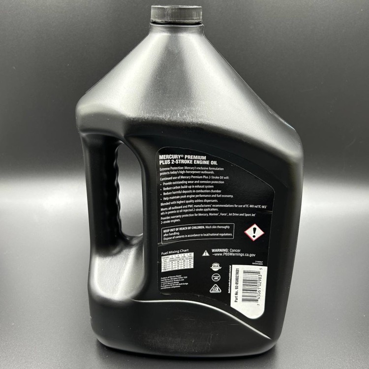 Масло 2-х такт. PREMIUM PLUS TCW3  MERCURY, 3,78 л, арт. 858027K01,          MERCURY  Масло 2-х такт. PREMIUM PLUS TCW3  MERCURY, 3,78 л, арт. 858027K01,          MERCURY