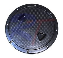 Люк инспекционный 183 мм, черный, арт. RTG-13563-BK,          Rivertec 