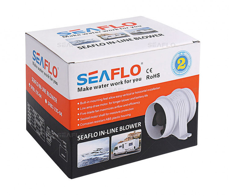 Вентилятор, 6,6 куб. м/мин, 24, арт. 10269268,          SeaFlo 