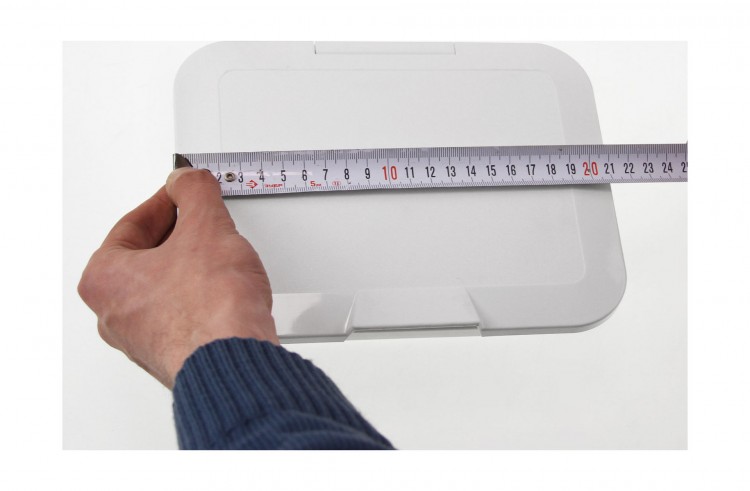 Ящик для хранения мелочей с крышкой, 150х110х80 мм, арт. NI2418,          CAN-SB 